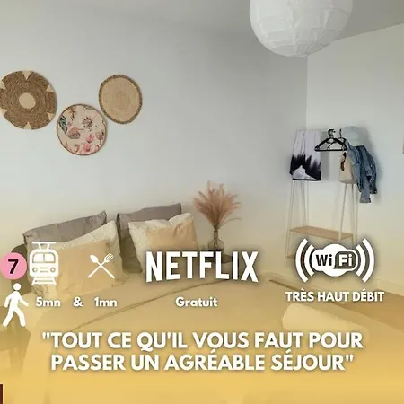 Studio Cosy Proche Metro Aubervilliers Exterior photo